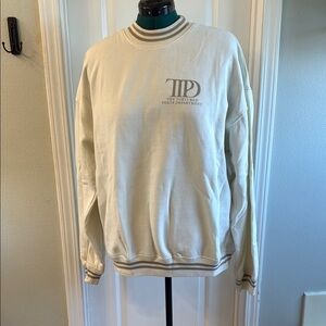 Taylor Swift Cream TTPD Sweatshirt